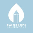 Raindrops Illustrations
